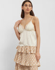 Ama Lace Top - Nude