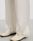 Ames Lace Pants - Cream