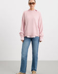 Romy Sweater - Powder Pink
