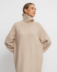 Savannah Knit Dress - Beige